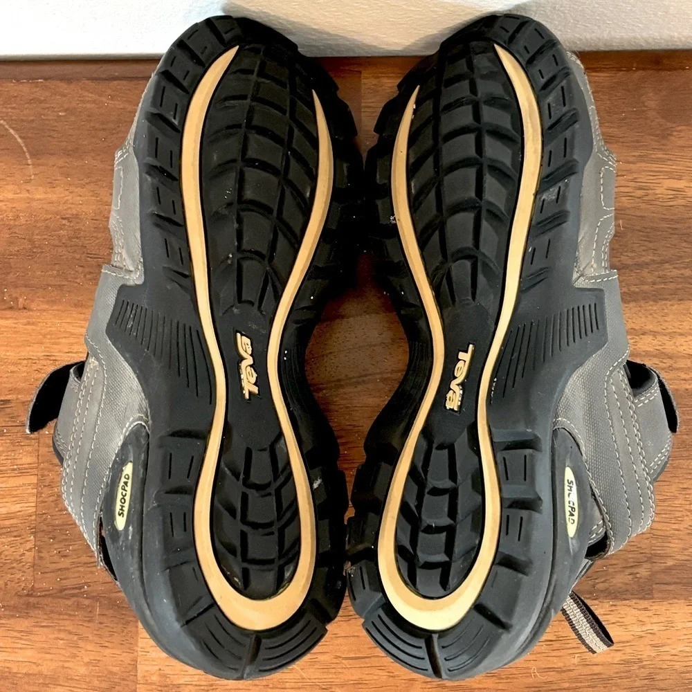 Teva Men's Gray Sport Sandals Forebay 9